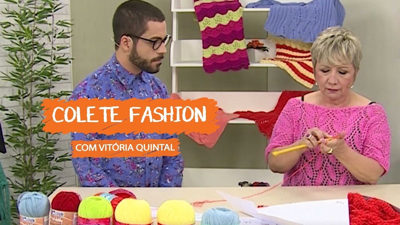 Colete Fashion com Vitória Quintal | Vitrine do Artesanato na TV