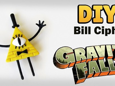 DIY: Como Fazer um BILL CIPHER - GRAVITY FALLS TUTORIAL | #diydesenhos