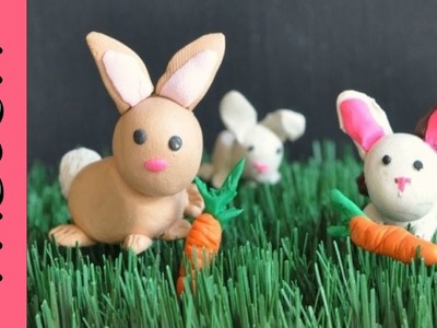 100 coelhos para inspirar a decoração da pascoa - 100 rabbits Easter decoration
