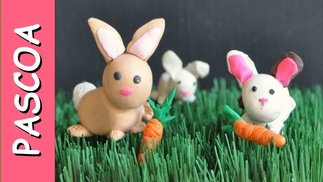 100 coelhos para inspirar a decoração da pascoa - 100 rabbits Easter decoration