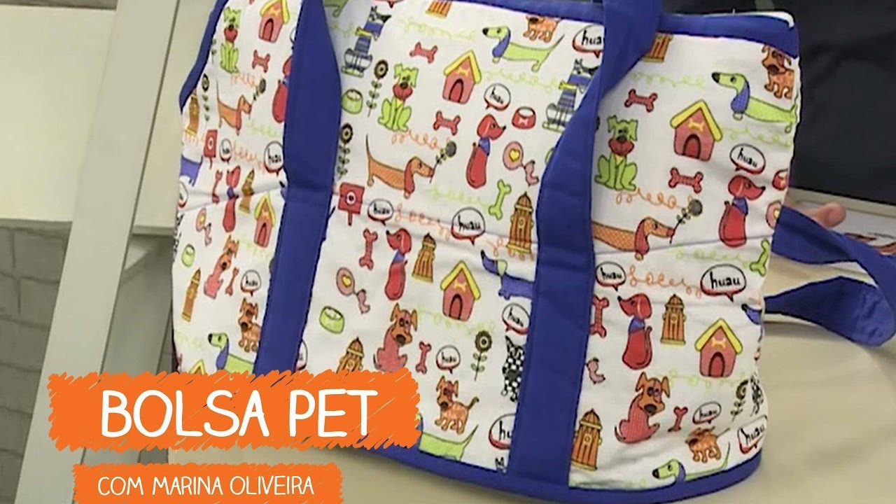 Bolsa Pet com Marina Oliveira | Vitrine do Artesanato na TV - Rede Família