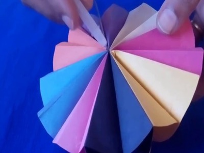 Como fazer papel guarda-chuva | Artesanato para crianças
