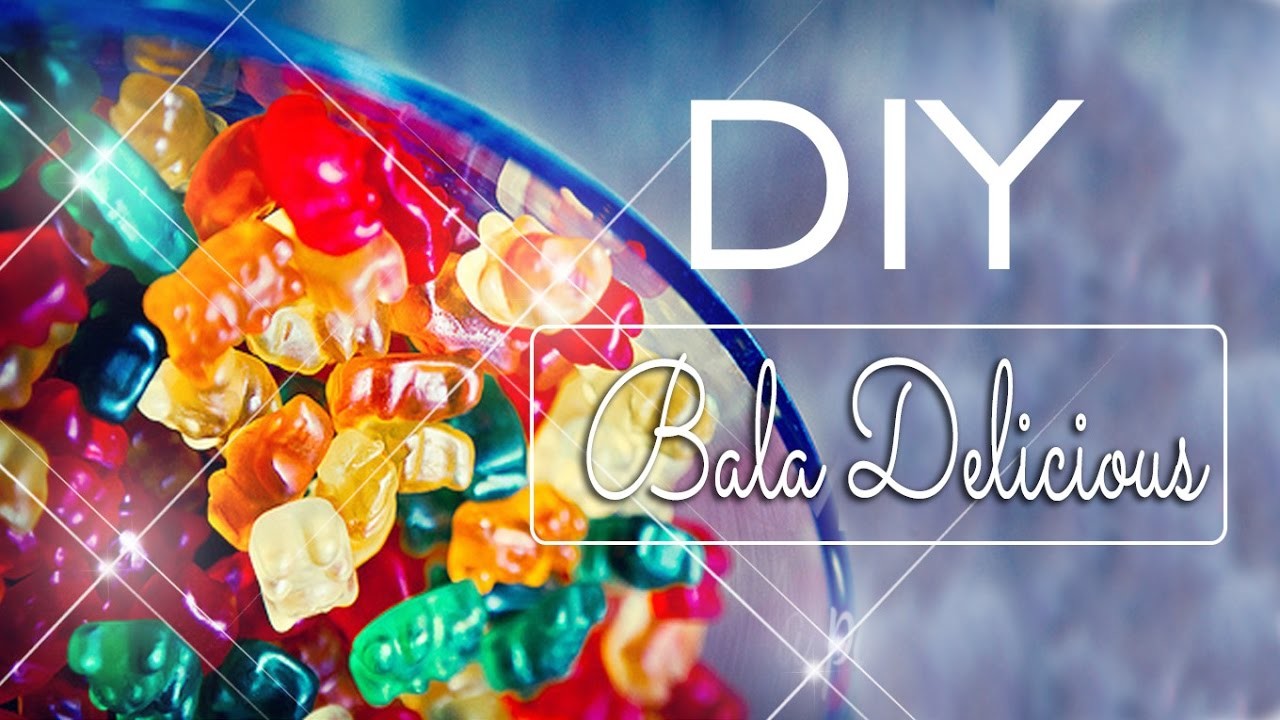 DIY: Bala de Gelatina - Tipo Bala Fini | A MELHOR RECEITA | Paula Borges