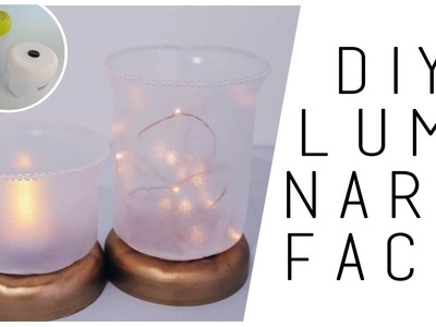 DIY Como Fazer uma Luminária Super Fácil | Larissa Vale