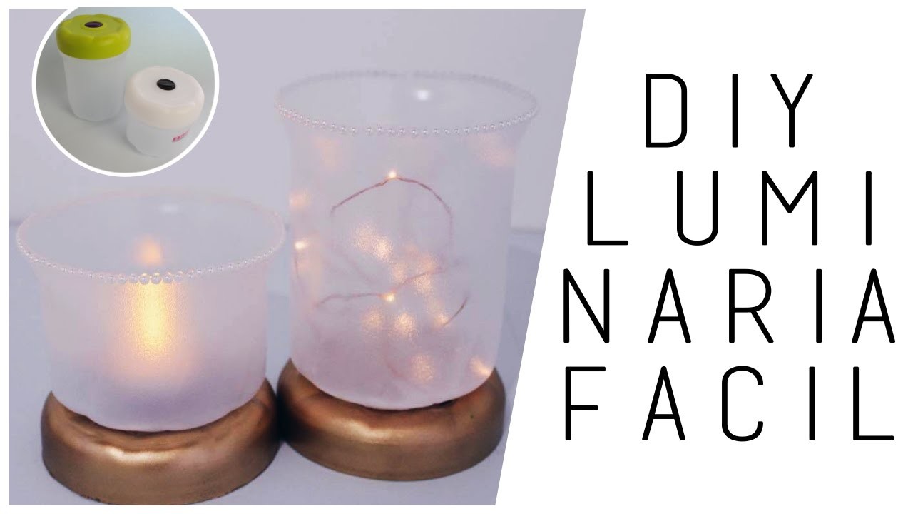 DIY Como Fazer uma Luminária Super Fácil | Larissa Vale
