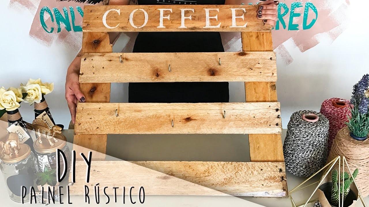 DIY: Painel Rústico | Chalk Shake