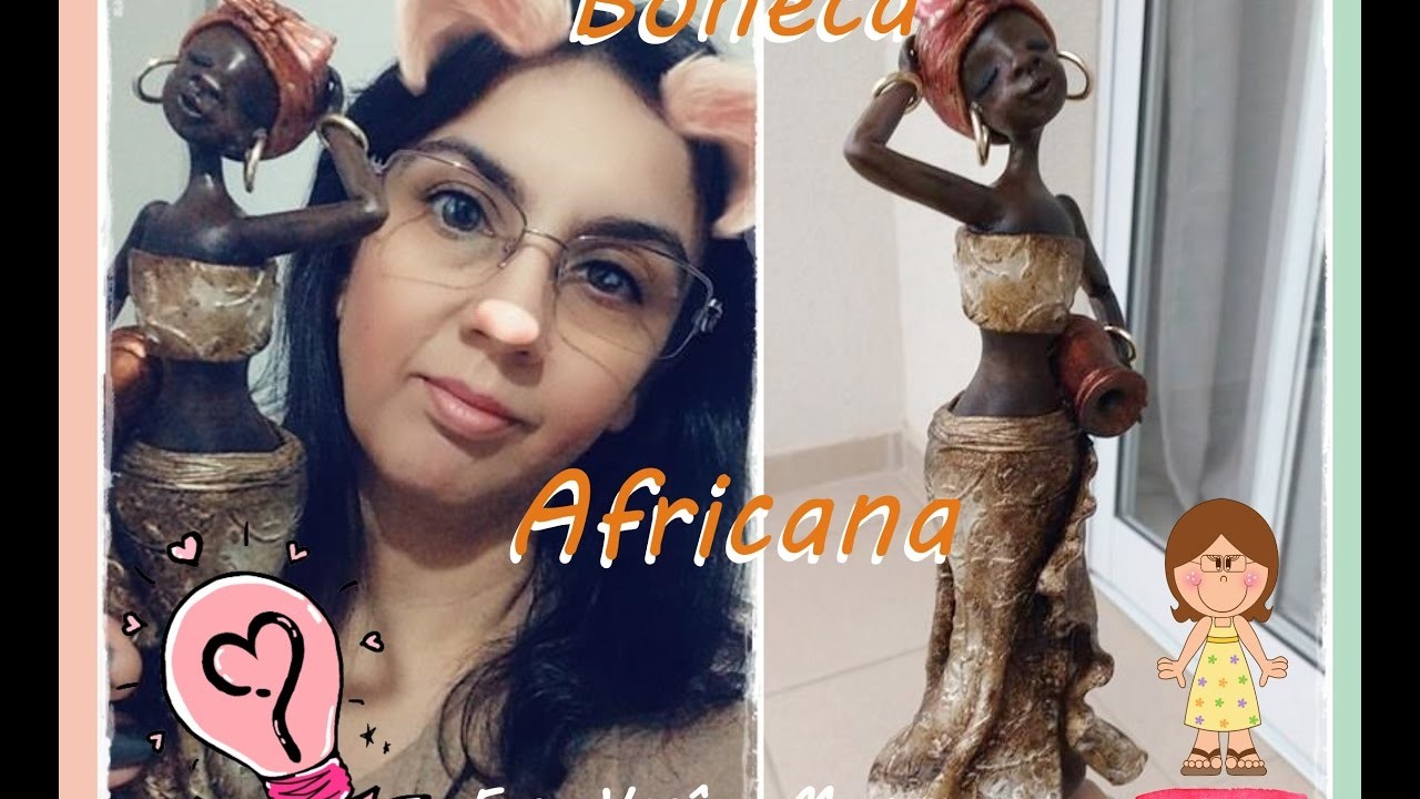 DIY - Modelagem de uma Estatueta Africana #EuSouArtesão