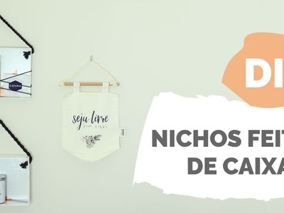DIY | NICHO COM CAIXA DE MDF + CAIXA COSMO | Por GavetaMix