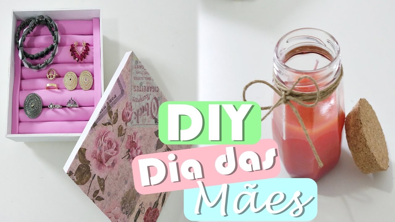 DIY: Presente para o dia das mães | DIY MOTHER'S DAY GIFT IDEAS