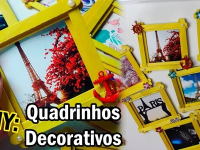 DIY: Quadrinhos Decorativos | Por Patrícia Nascimento