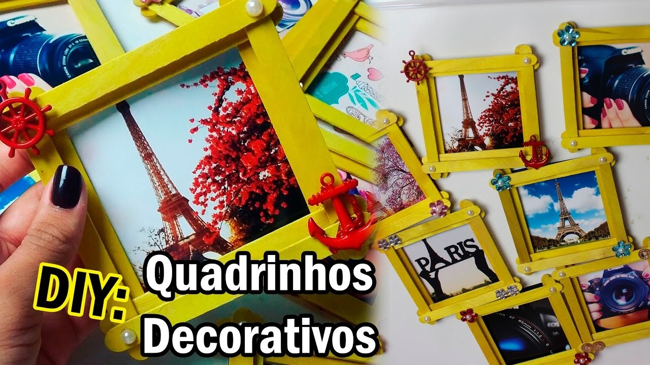 DIY: Quadrinhos Decorativos | Por Patrícia Nascimento