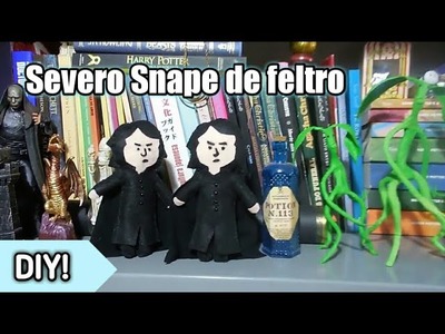 DIY! Toy art do Severo Snape (Harry Potter)