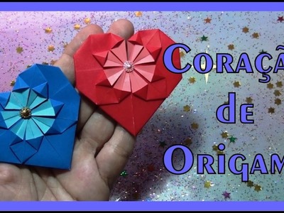 CORAÇÃO DE ORIGAMI - ORIGAMI HEART 2017