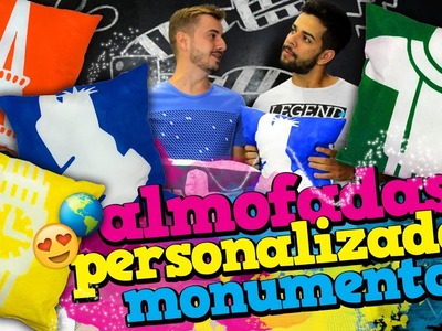 DIY Almofada Personalizada "Lugares do Mundo"  ????