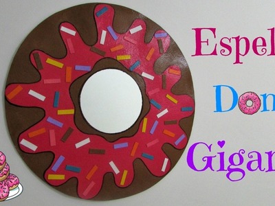 Espelho Donut gigante | DIY