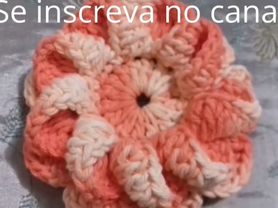Flor de Crochê Para Aplicação # Cristina Coelho Alves