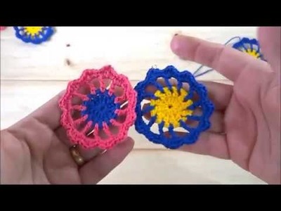 #artesanato Brinco de Crochê Lindo e Fácil de Fazer