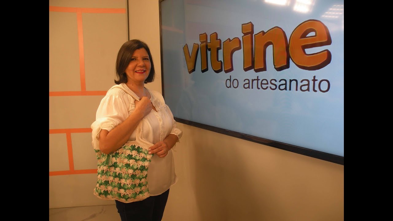 Bolsa em Crochê com Marta Araújo | Vitrine do Artesanato na TV