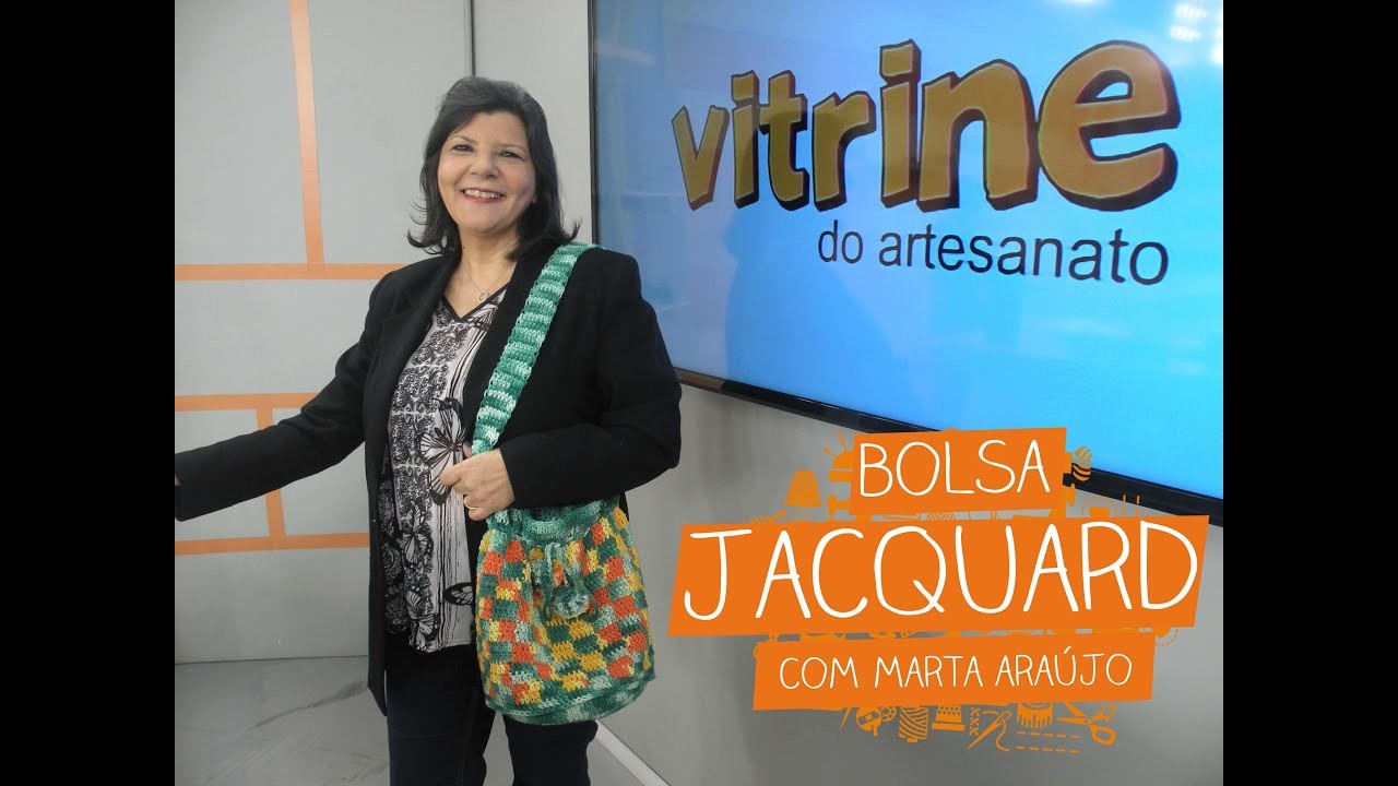 Bolsa Jacquard com Marta Araújo | Vitrine do Artesanato na TV