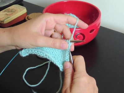 Como fazer casas de botão no seu tricô