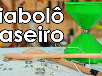 Como fazer um DIABOLÔ CASEIRO (brinquedo)
