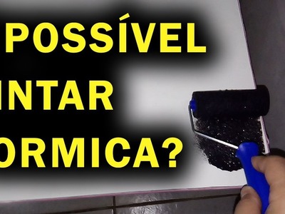 É possível pintar Formica? (Laminado Melamínico)