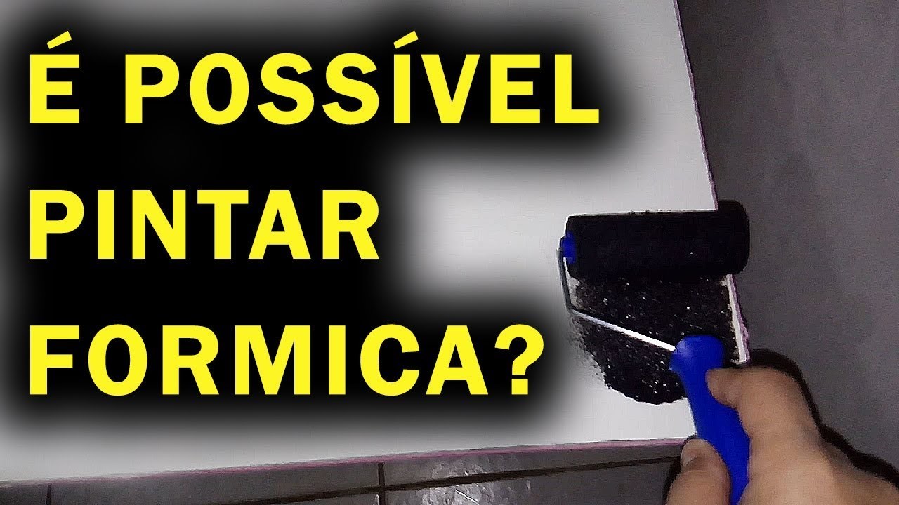 É possível pintar Formica? (Laminado Melamínico)