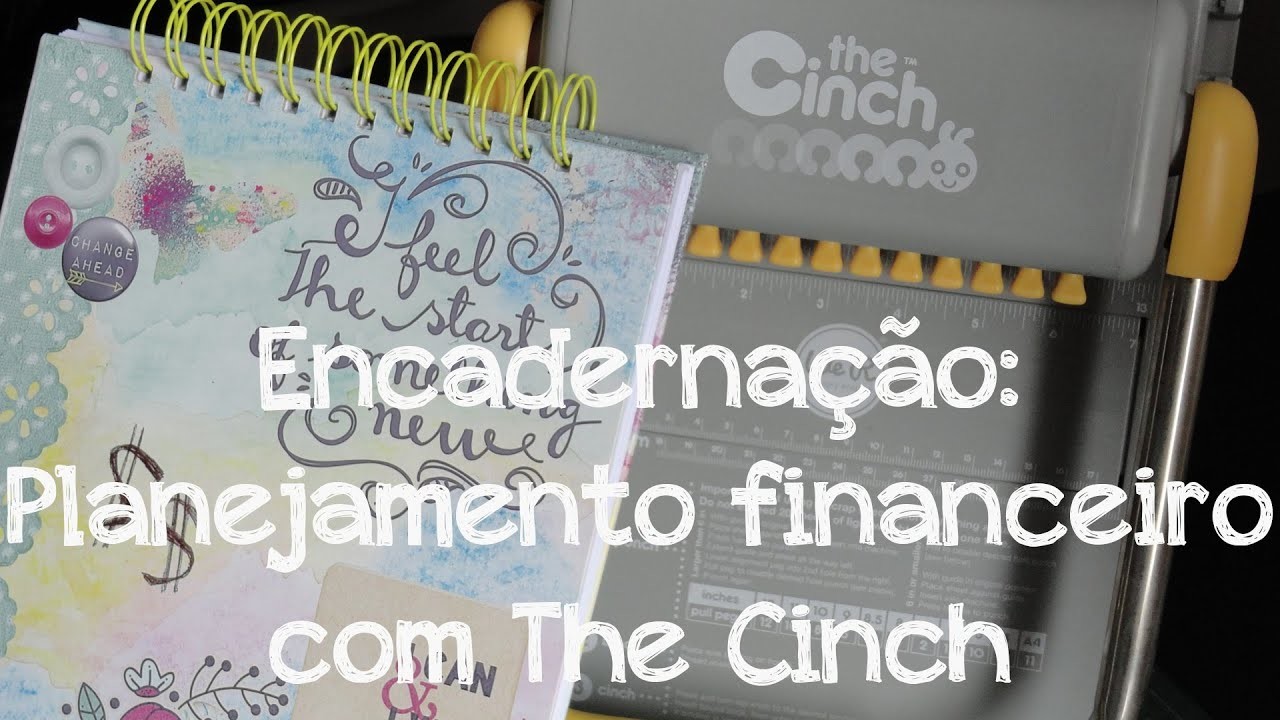 Encadernação: Planejamento Financeiro com The Cinch - Cafôfu Atêlie de Arte