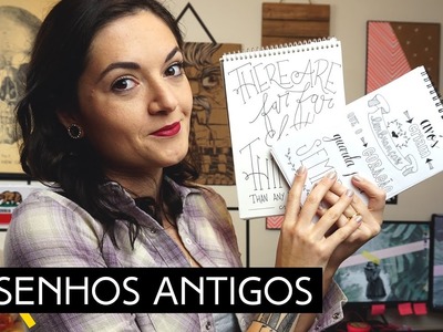 Meus Hand Letterings Antigos | by Aline Albino
