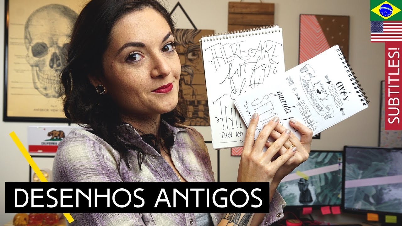 Meus Hand Letterings Antigos | by Aline Albino