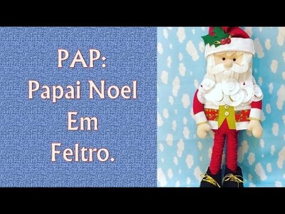PAP : Papai Noel em feltro