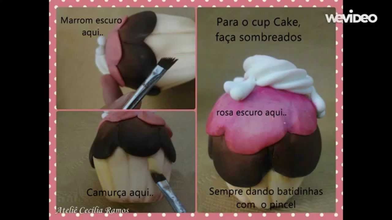 Passo a Passo Caneta Cupcake Biscuit