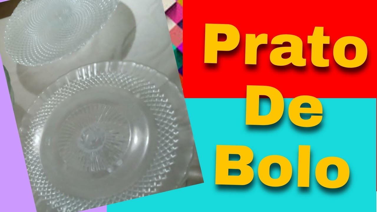 Prato para Bolo ou Bailarina