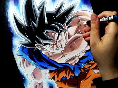 Speed Drawing - Goku Ultra Instinct [Dragon Ball Super]