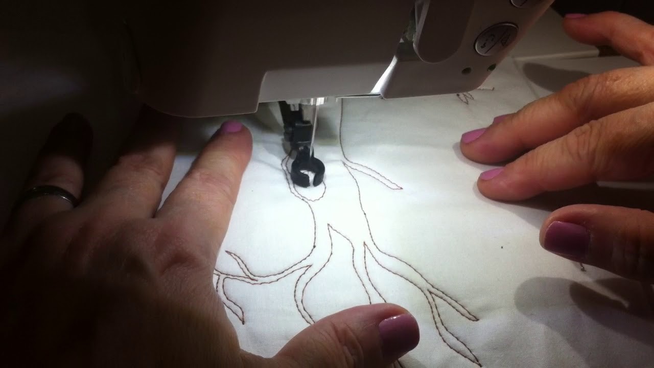 TREINO DE QUILTING - ÁRVORES 1