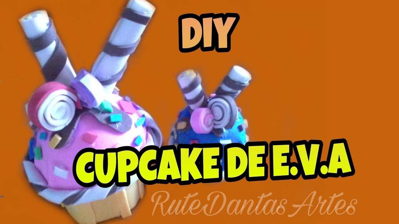 DIY CUPCAKE DE E.V.A