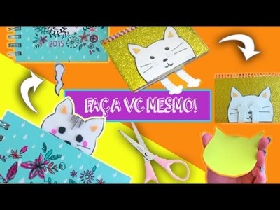 DIYs ✂ Incríveis de Gatinho KAWAII ???????????? VOLTA AS AULAS