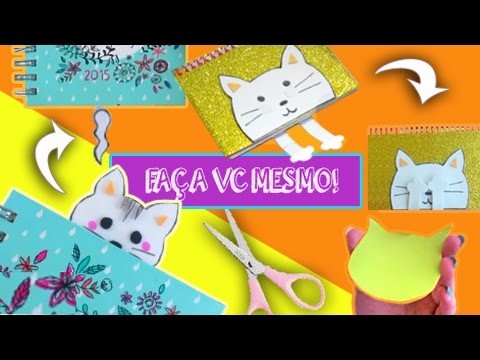 DIYs ✂ Incríveis de Gatinho KAWAII ???????????? VOLTA AS AULAS