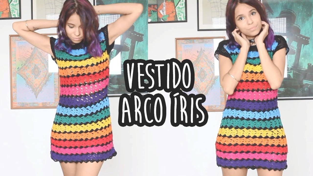 Marie Castro - Vestido Arco Íris