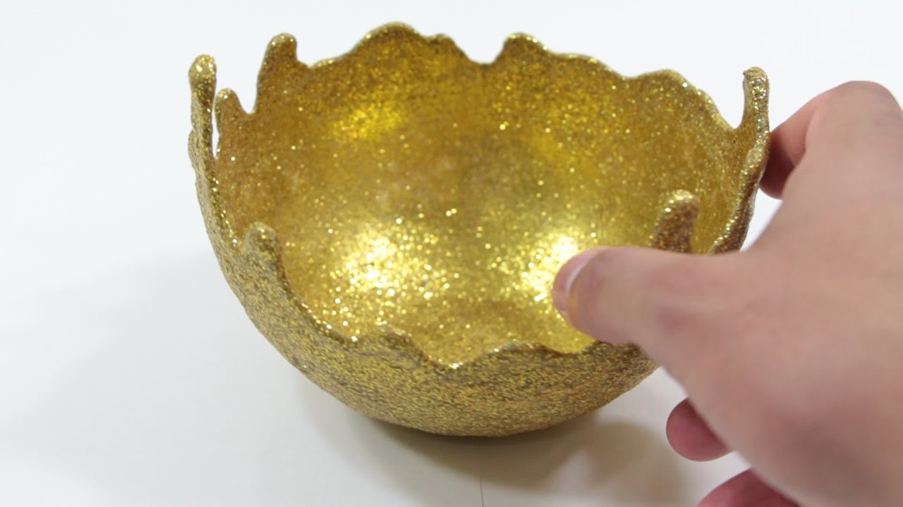 Vaso Dourado - para decorar