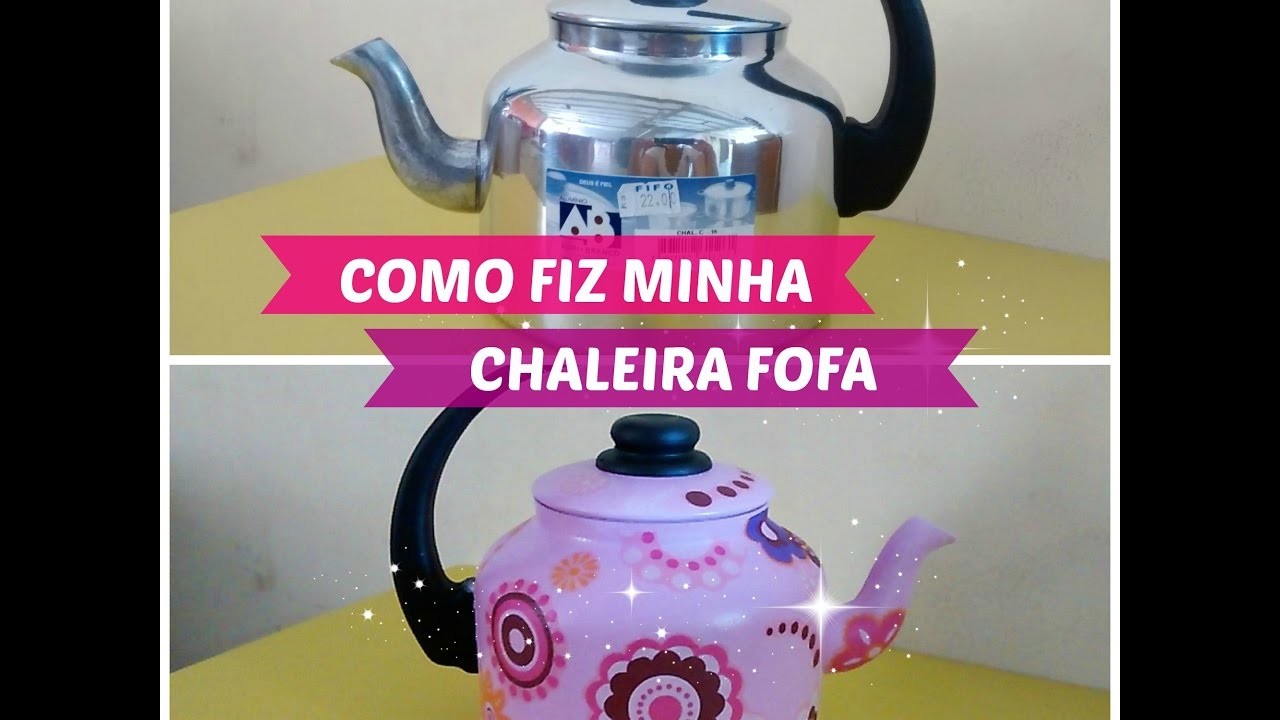 COMO FIZ MINHA CHALEIRA FOFA | Carla Oliveira