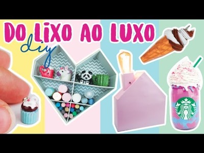 DIY: 10 ideias INCRÍVEIS do LIXO AO LUXO! Feat. Segredos de Aline! Por Isabelle Verona