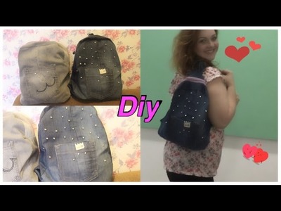 MOCHILA ???? DE ???? JEANS
