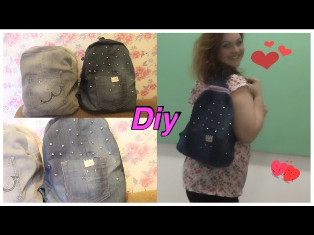 MOCHILA ???? DE ???? JEANS