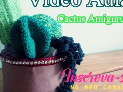 Vídeo Aula Cactus Amigurumi em Crochê- Katiane Crochê Fio a Fio