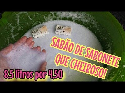 LAVA ROUPAS DE SABONETE LUX CHEIROSO