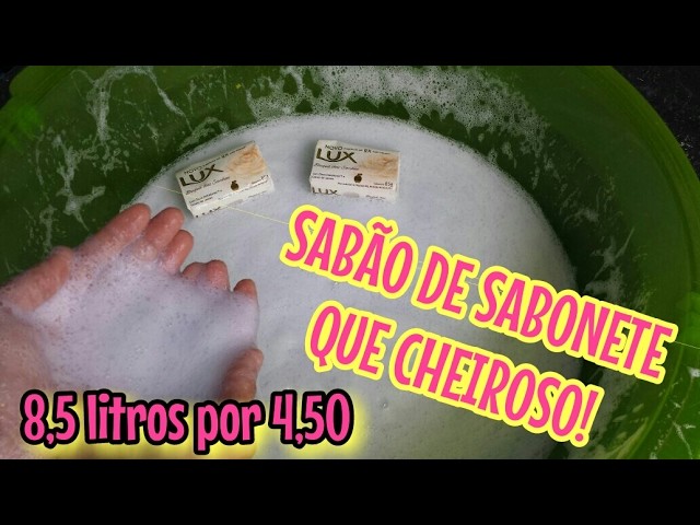 LAVA ROUPAS DE SABONETE LUX CHEIROSO