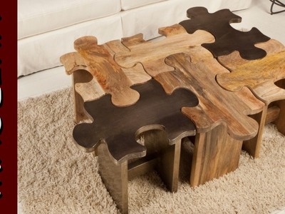 Top 100 Mesinhas de Madeira Reciclada, Pallet, Caixotes - Tables from recycled wood, pallets