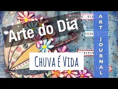 Chuva é Vida - Arte do dia - Estúdio Brigit