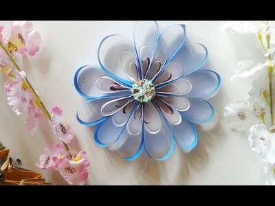 Como Fazer Flor de Papel 3D